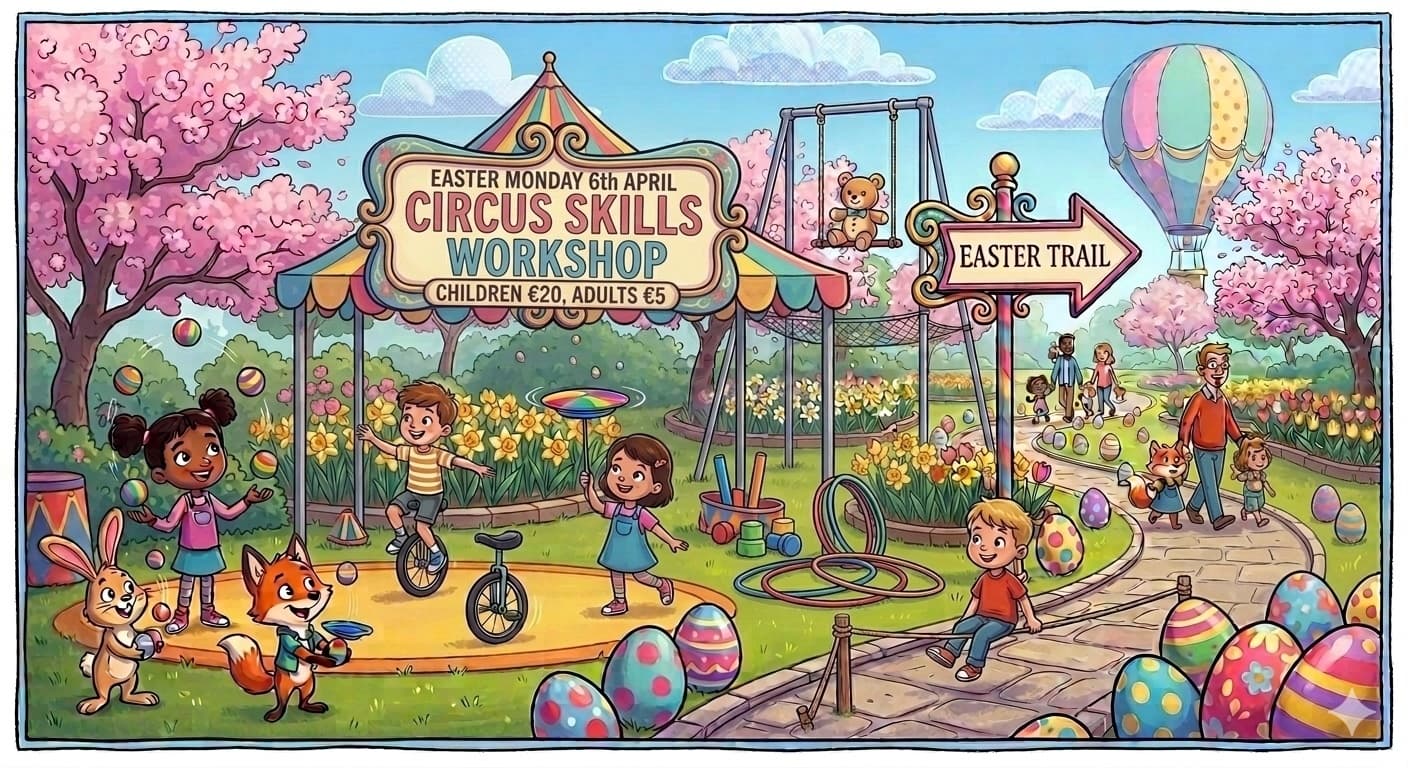 Easter Circus & Adventure Trail at Belvedere House — Family Fun in Mullingar