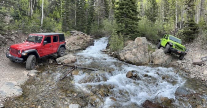 Durango Jeep Rubicon Rentals with Cliffhanger Jeep Rental