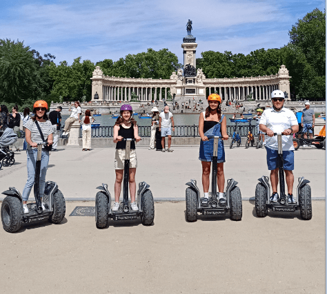 Segwayfun Madrid Retiro Park Segway Tour