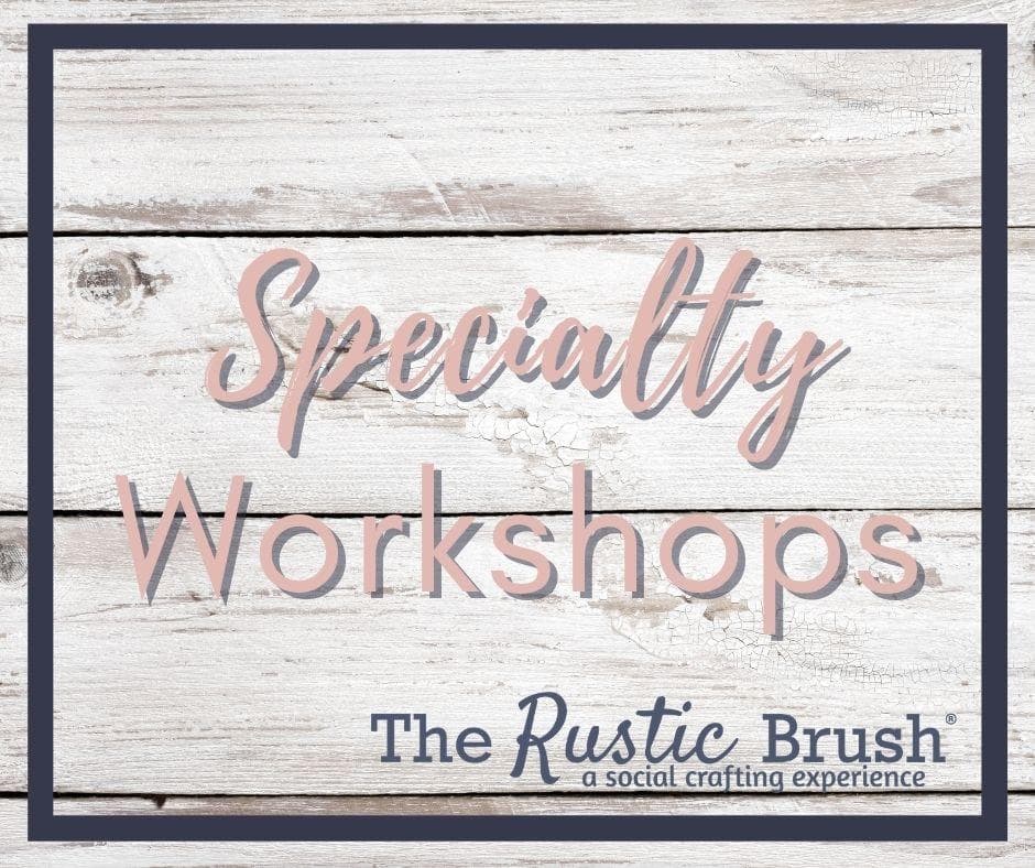 Craft-Focused Workshops at The Rustic Brush - Katy