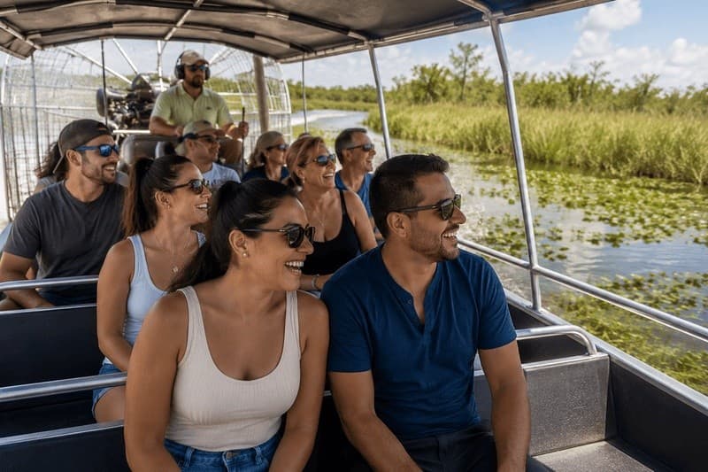 Everglades Eco-Adventure Tour: Miami Airboat Ride & Live Alligator Show