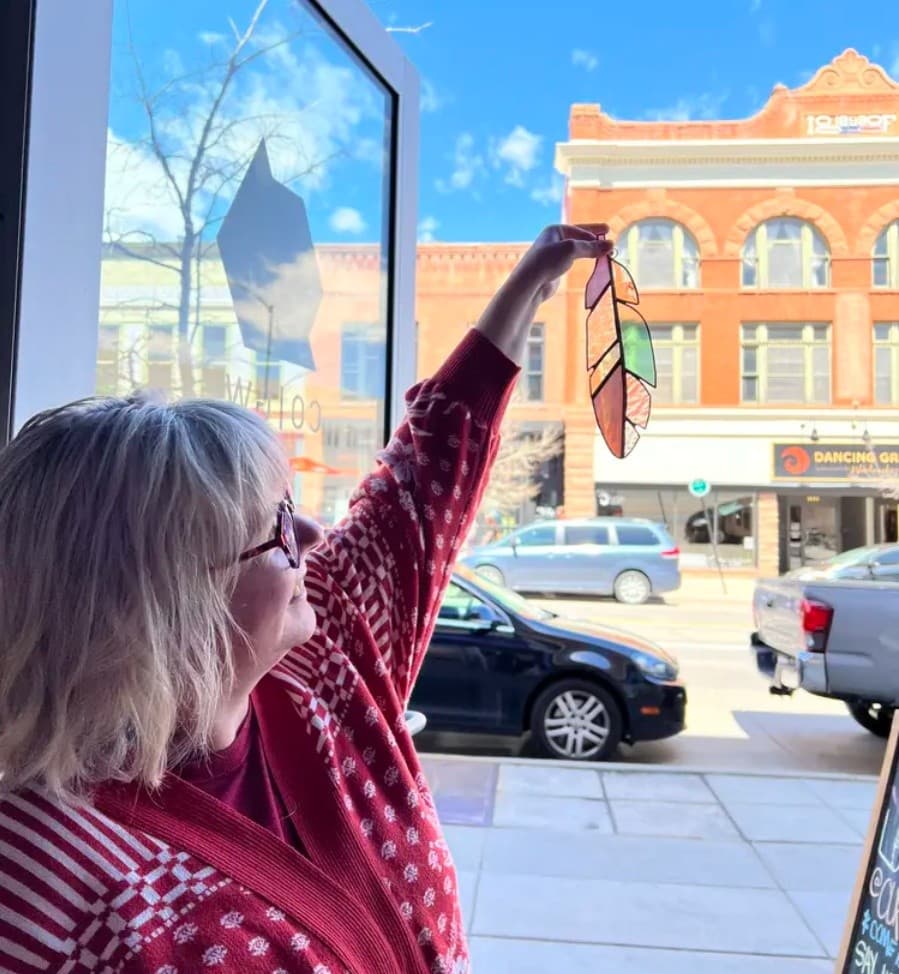 Make & Take Stained Glass Sun-catcher Class in Arvada: 2-Hour Foiling and Soldering Workshop