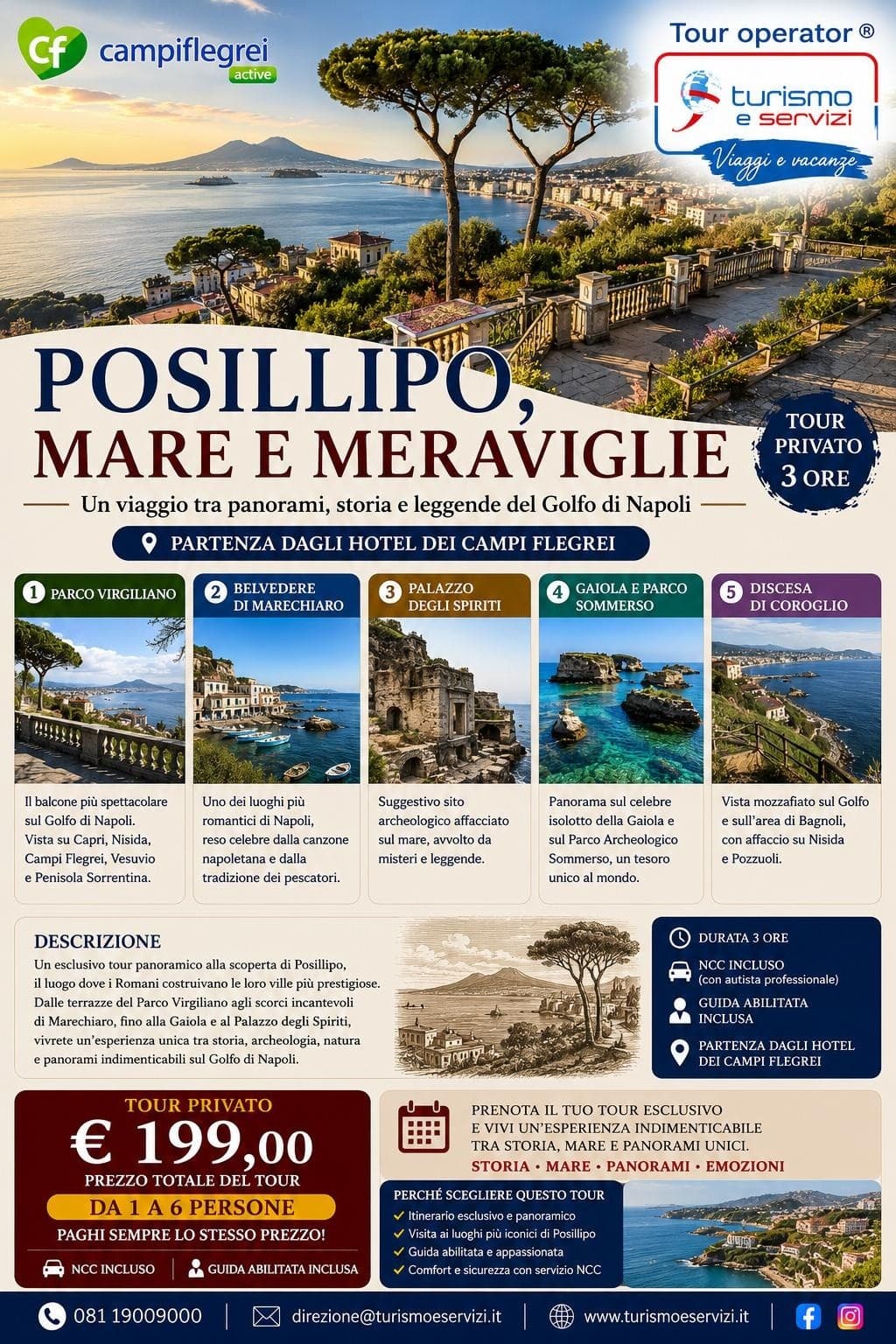 Guided Tour of Campi Flegrei: Solfatara, Lago d'Averno & Baia with Local Driver photo 1