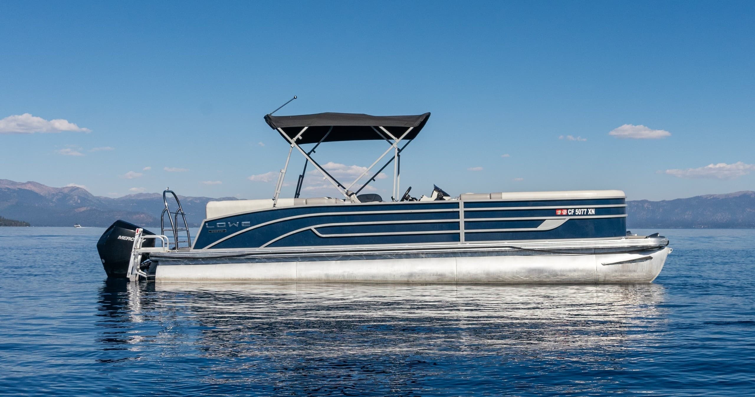 27' Pontoon Cruise in Tahoe City, CA