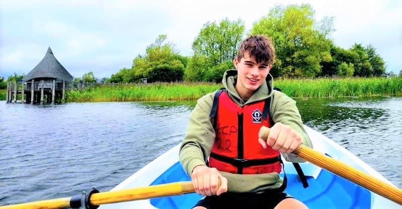 Rowing Boat Hire at Llangorse Lake with Lakeside Caravan and Camping Park