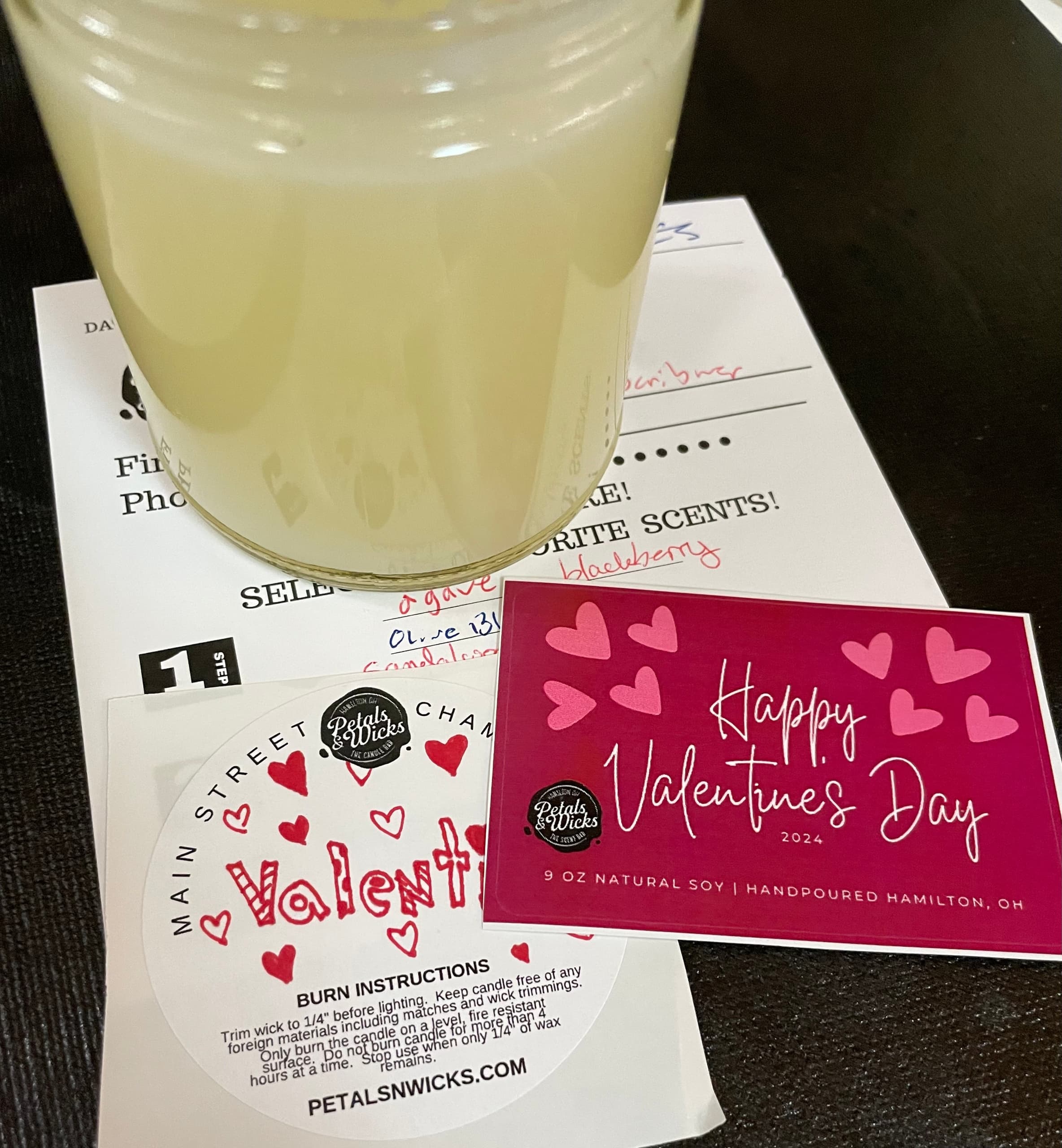 Galentine's Candle Pour at Sevenmile Winery: Wine, BBQ & DIY Candles in Middletown photo 3