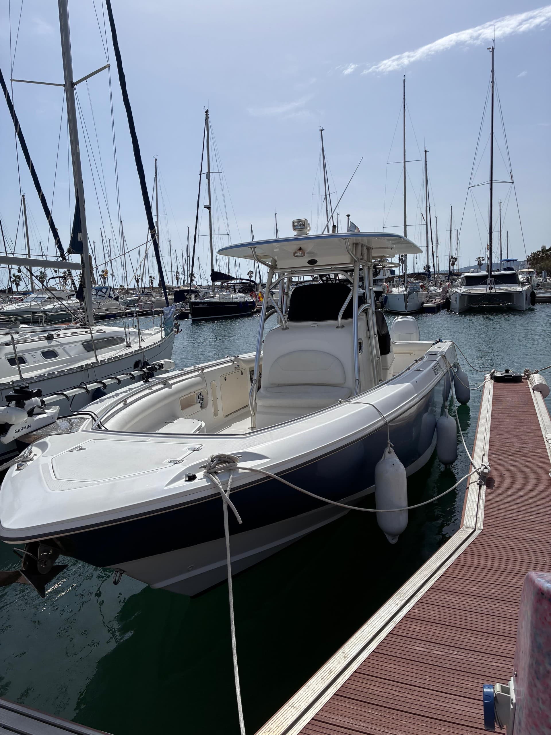 Boston Whaler Charter in Sitges: Guided Mediterranean Boat Experience photo 1