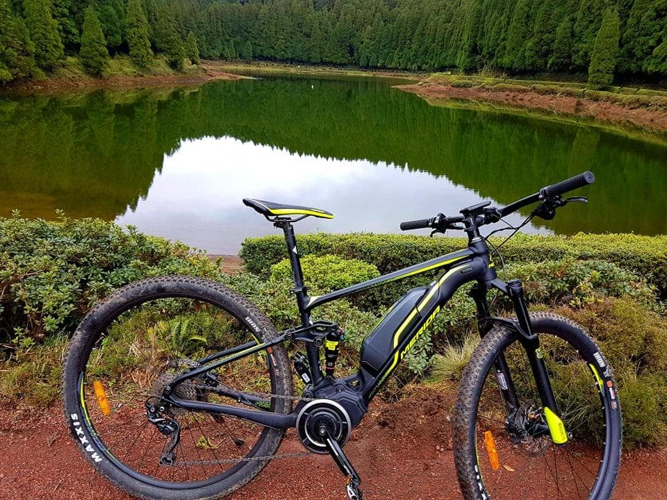 Mountain Biking Along the Lakeshores with Azores Trails of Nature in Ponta Delgada