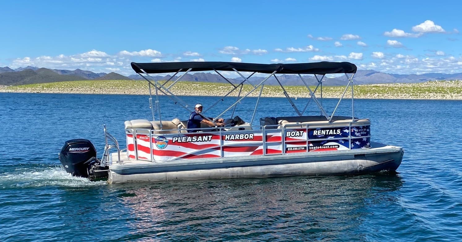 Pontoon Boat Adventures with Boat Rentals of America in Peoria
