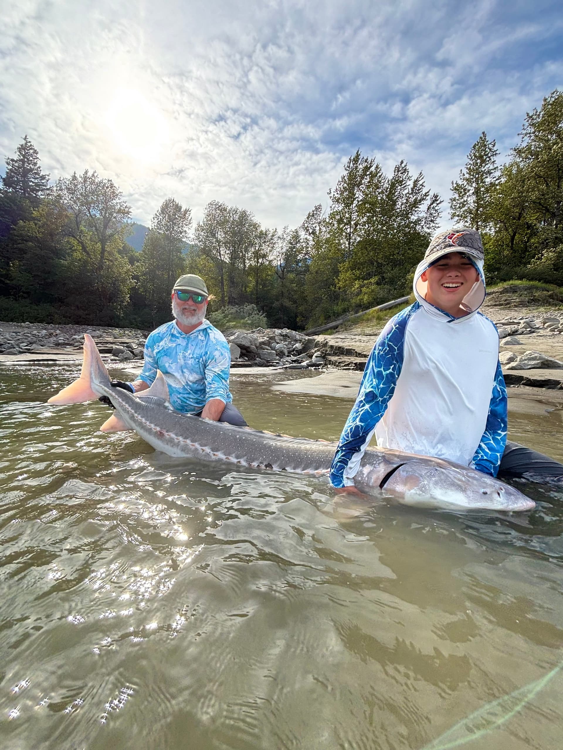 Giant White Sturgeon on the Fraser: 8-Hour Jet Boat Charter from Vancouver photo 1