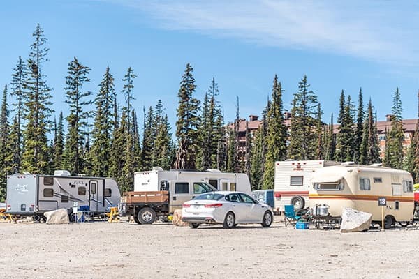 Summer RV Adventures at Big White Ski Resort
