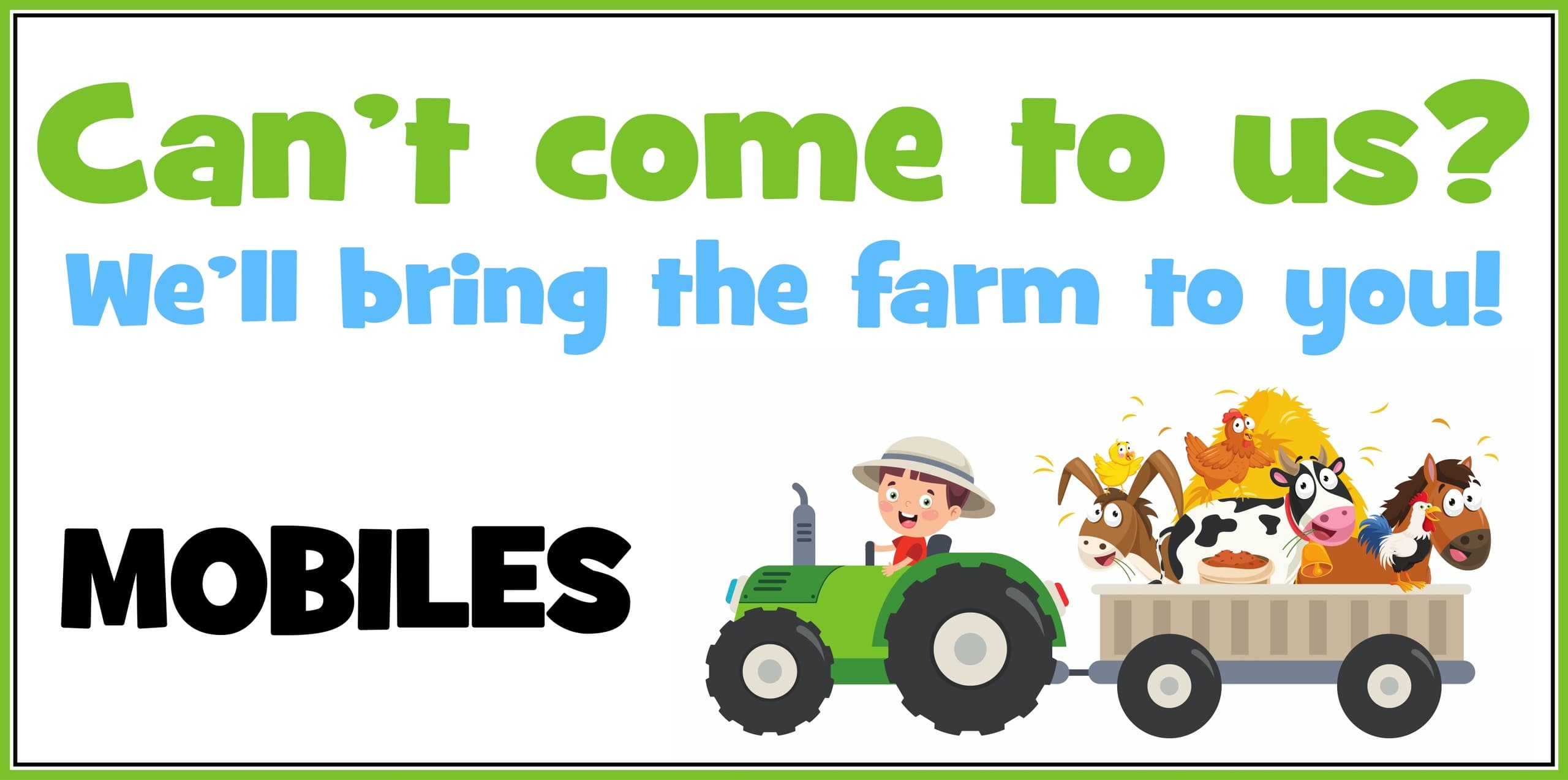 Wildlife & Family Fun with Mobile Farm in Tuscaloosa