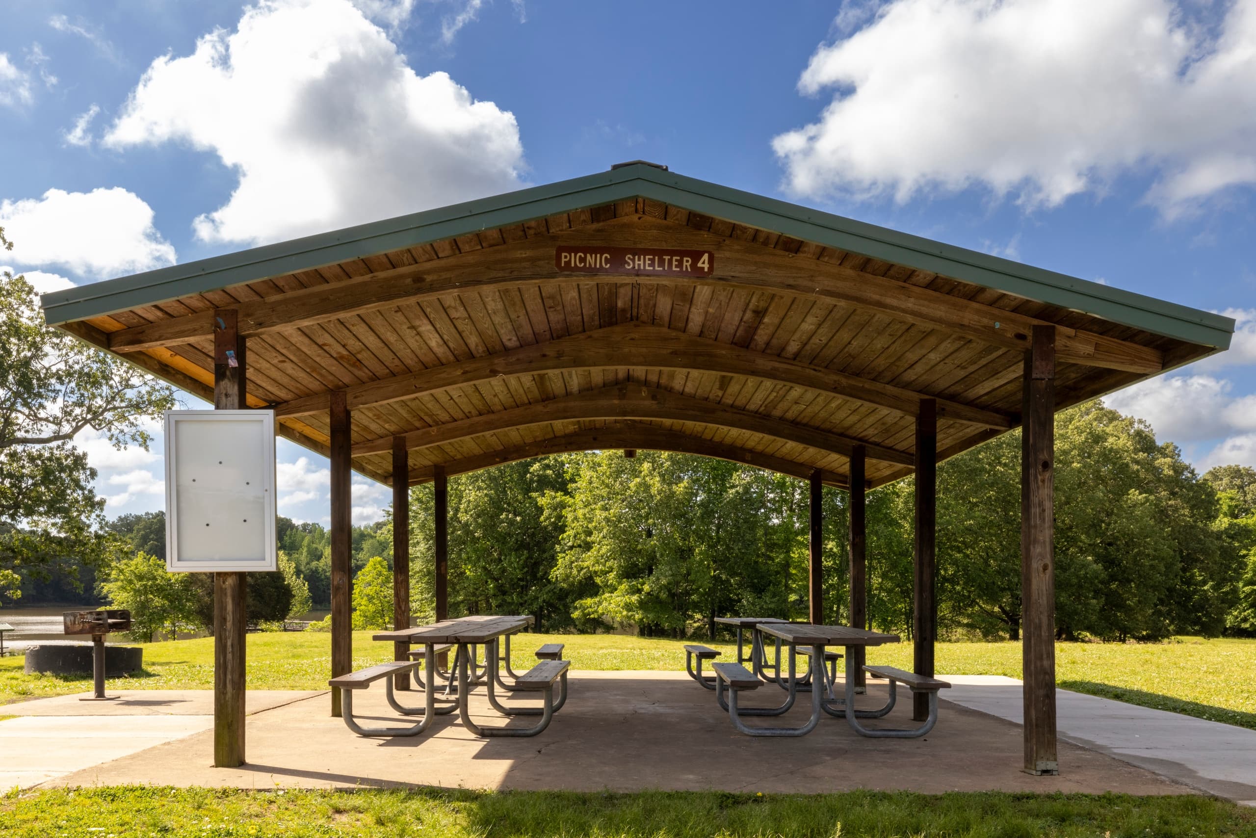 Outdoor Pavilion at Shelby Farms Park Near Memphis, TN