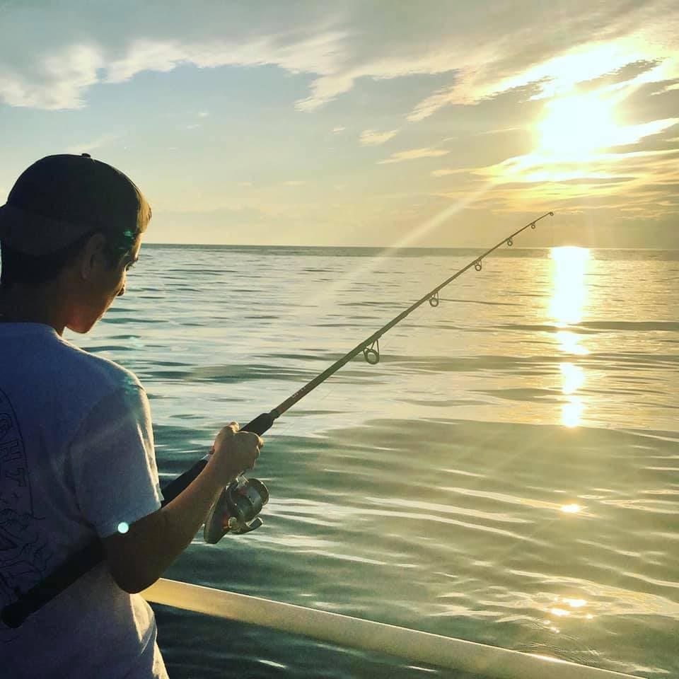 Water Activities & Destination Haute Mer: Night Fishing Adventure