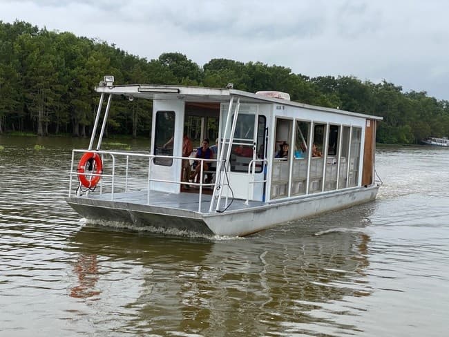 Louisiana Swamp Barge Tour with Atchafalaya Basin Landing & Swamp Tours