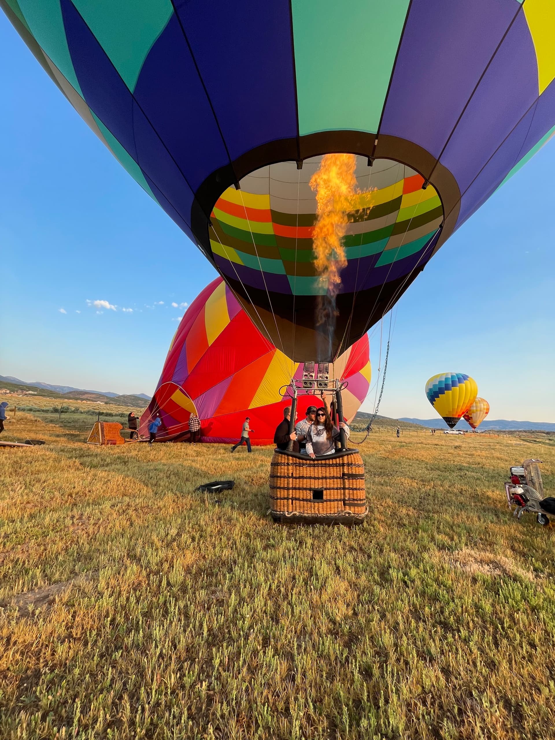 Hot Air Balloon Shared Flight over Park City, Utah