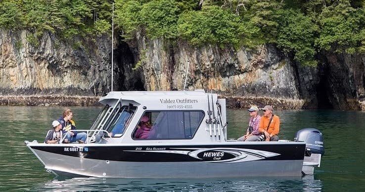Halibut & Salmon Fishing Boat Rental in Valdez, AK