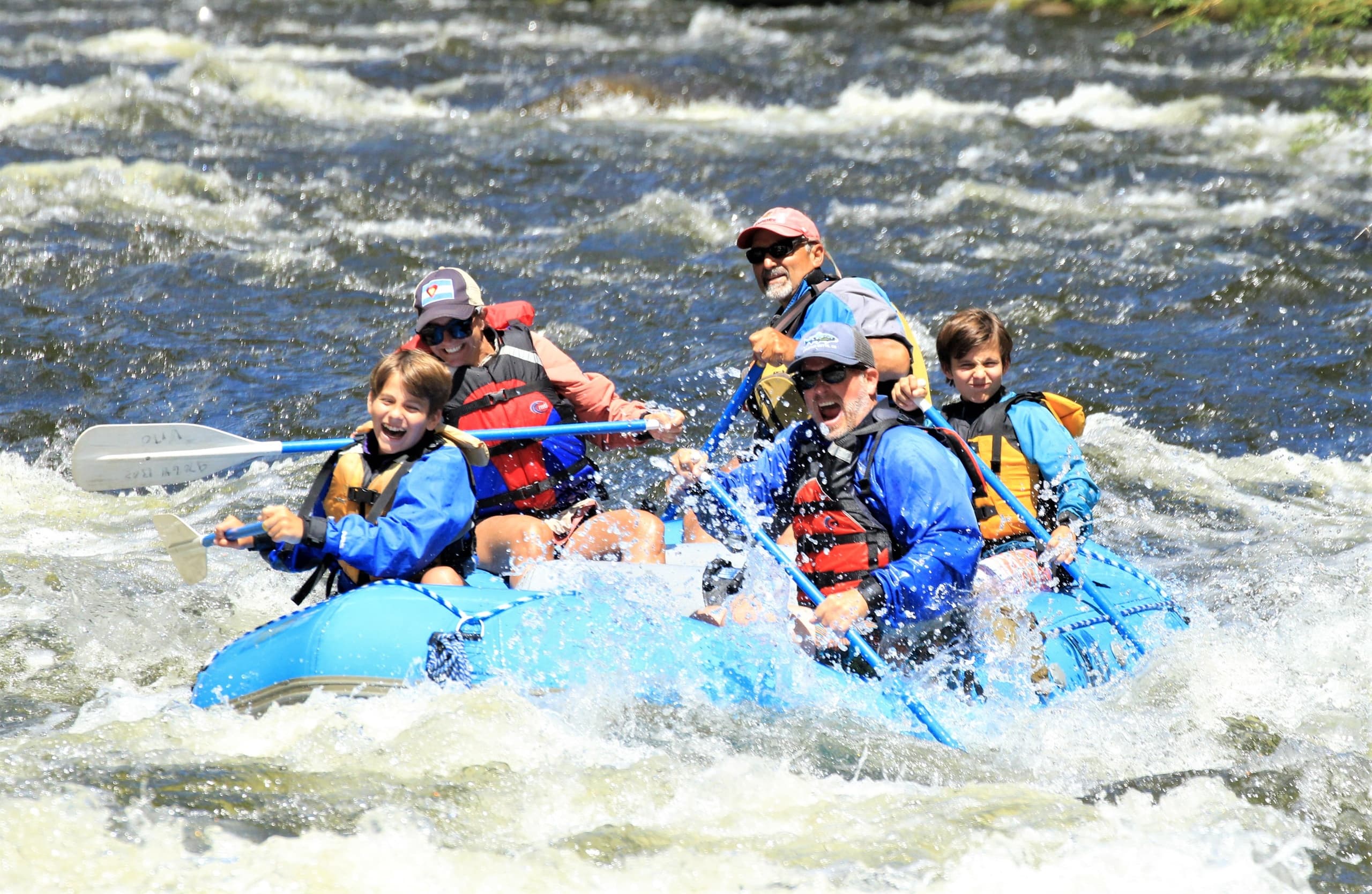 Thrilling Whitewater Rafting on Upper Taylor in Colorado