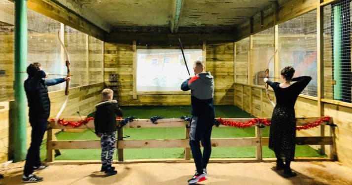 Archery at TNR Outdoors: Target Practice with a Castle View in Romania