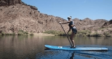 Stand-Up Paddleboarding on the Colorado River with River Dogz in Las Vegas