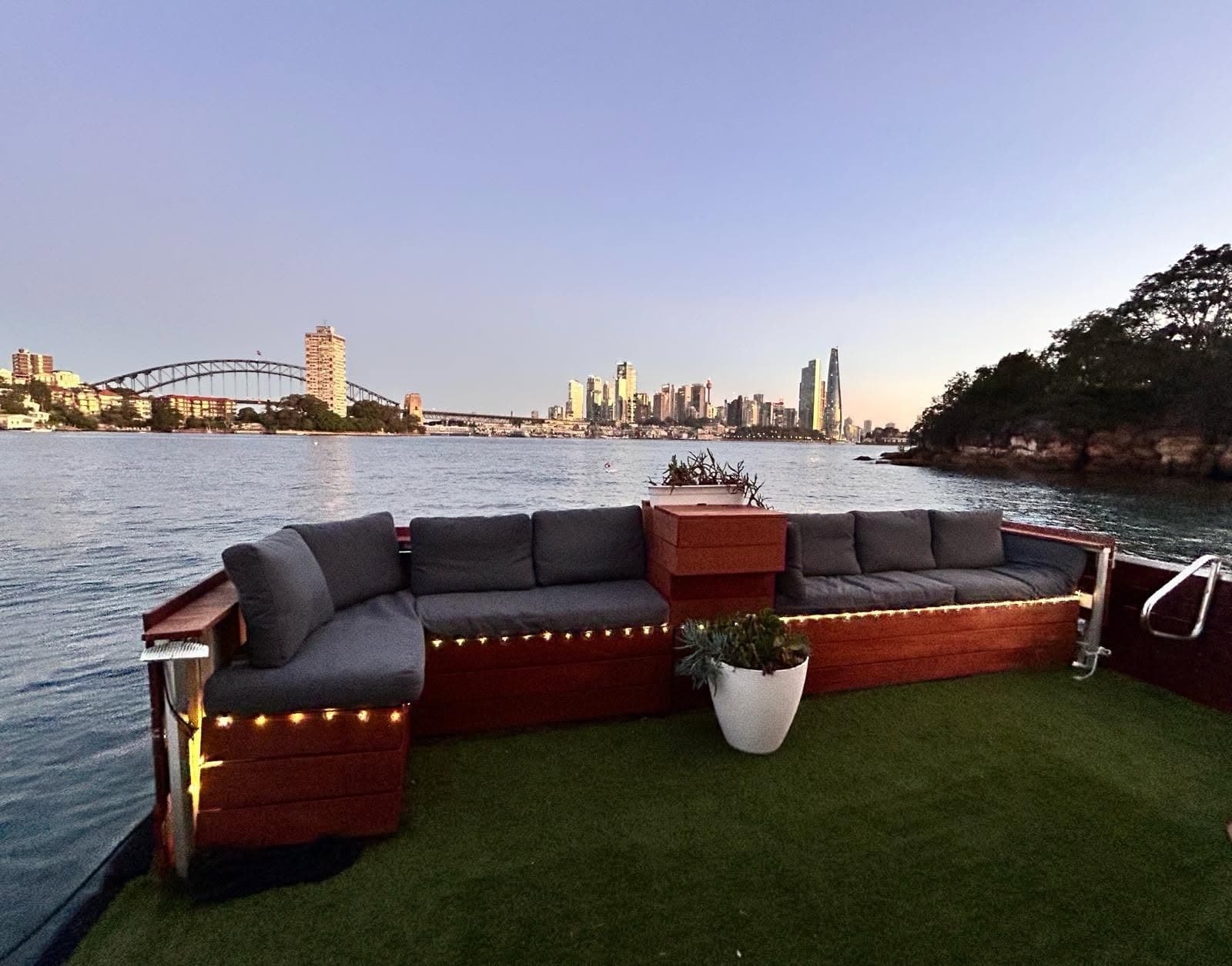 Sunset Sauna and Cold Plunge Cruise on Sydney’s ARK