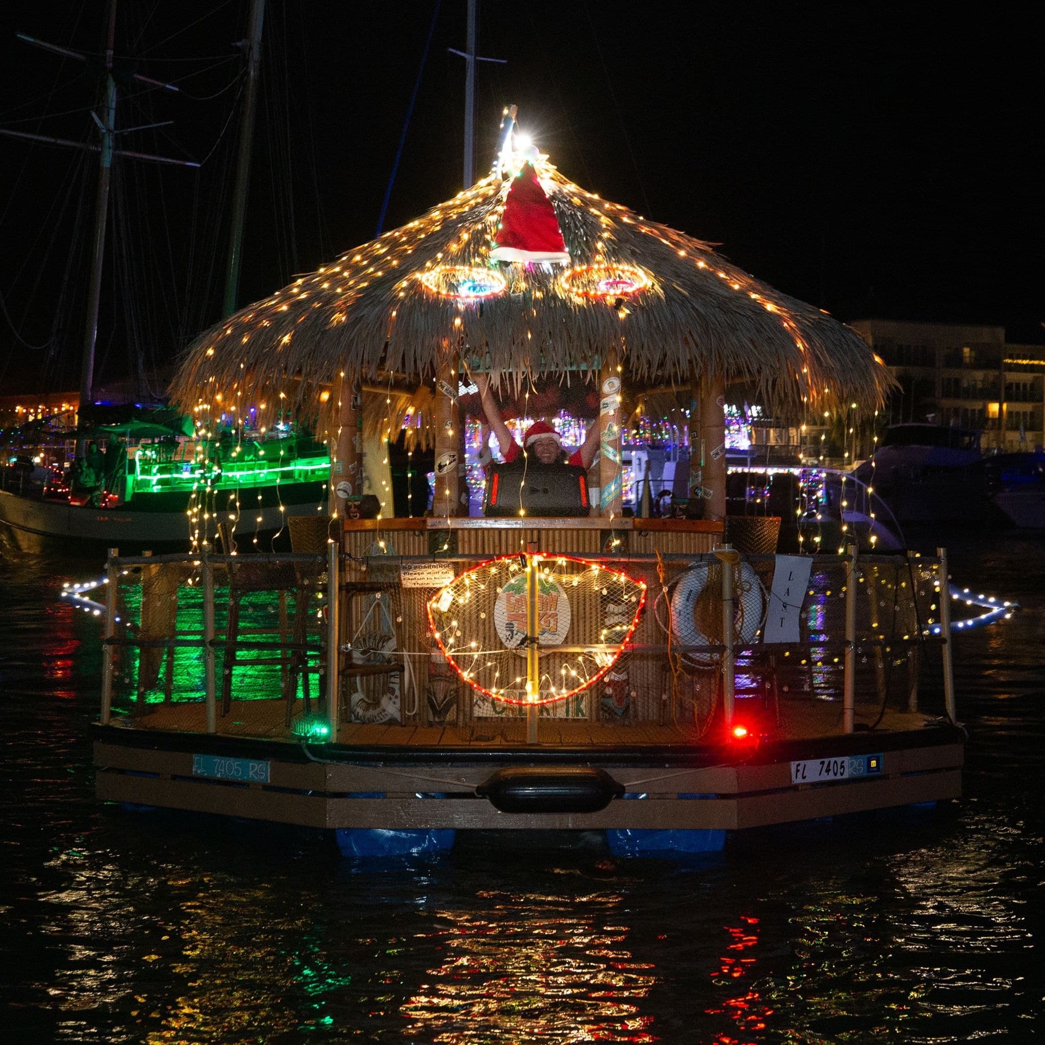 Experience the Magic of the 2025 Key West Lighted Boat Parade from Schooner Wharf Dock