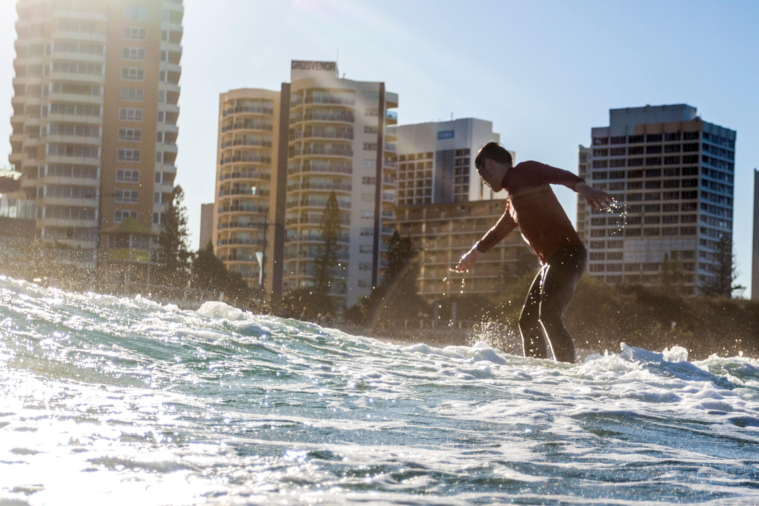 Water Activities at Broadbeach with Go Ride a Wave