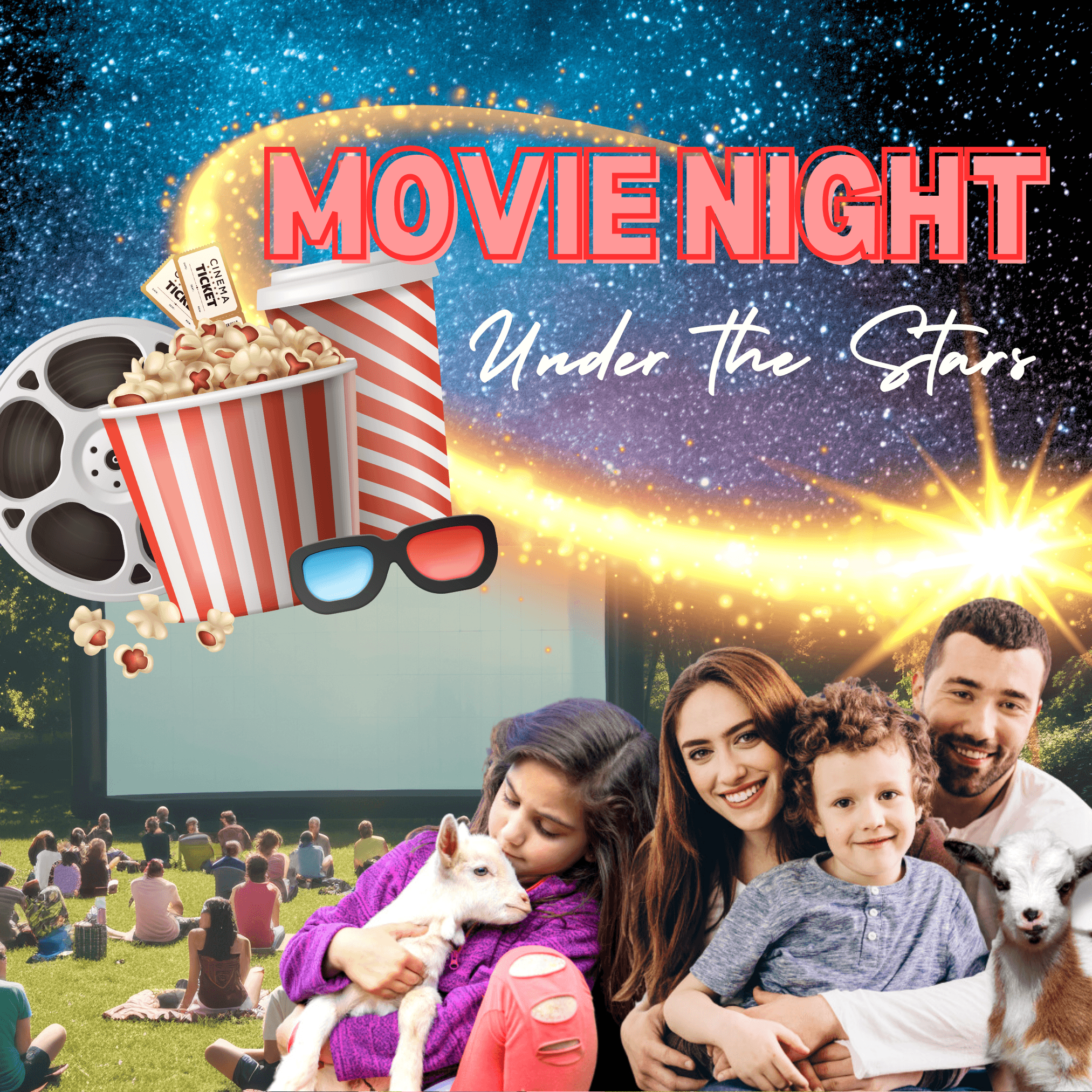Movie Night Under the Stars in Glen Allen, VA