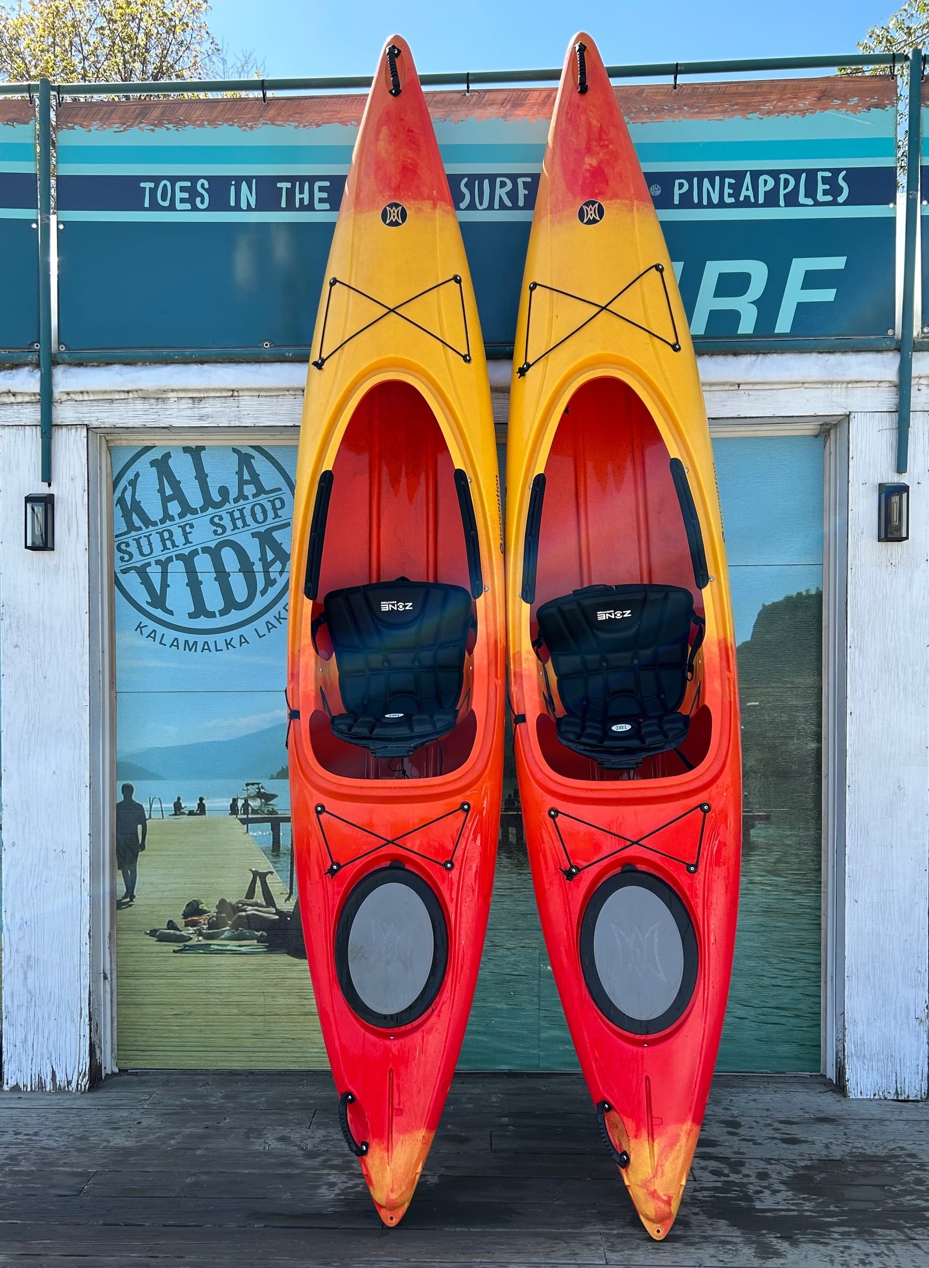 Full Day Kayak Rental at Kalavida Surf Shop, Coldstream