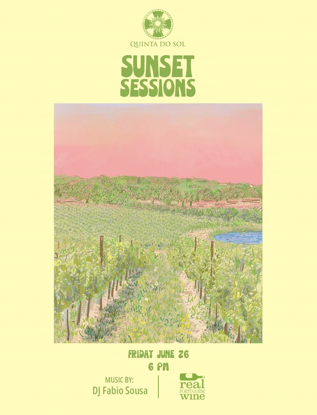 Friday Night Golden Hour at Quinta do Sol: Algarve Sunset, Live Music & Wine