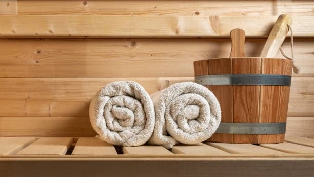 Mixed Group Sauna Session at Venture Venachar in Scotland