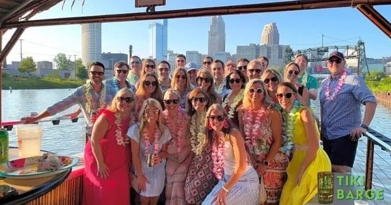 Big Kahuna Private Cruise — 2-Hour Tiki Barge on Cleveland's Cuyahoga River photo 2