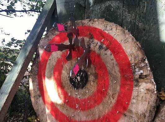 Axe Throwing Thrills with Monster Adventure in Wetherby