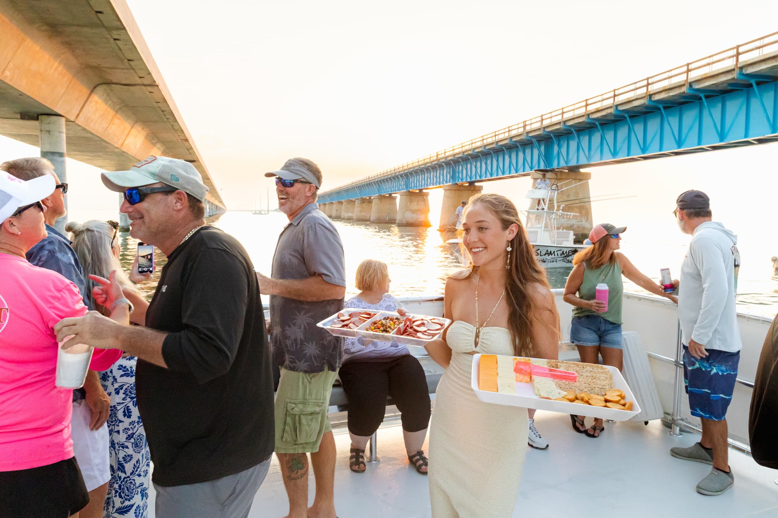 Private Catamaran Charter in Marathon: Sandbar and Sunset Cruises on a 52’ Catamaran