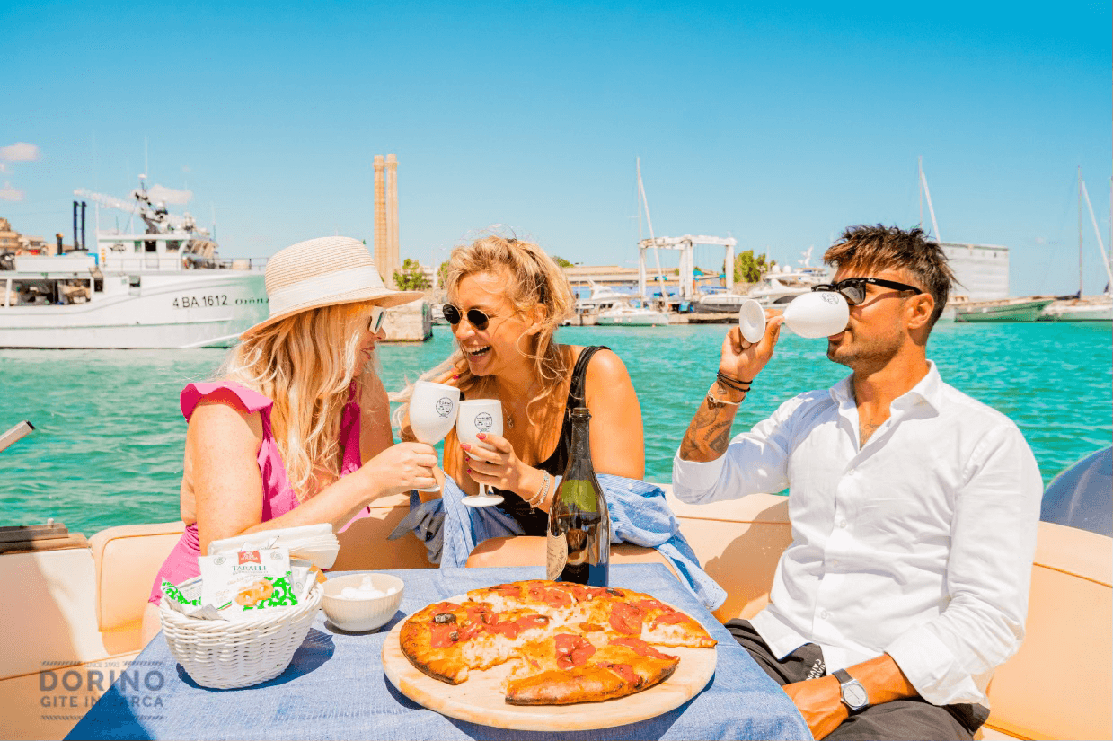 Water Activities: Polignano Half Day with Dorino Gite in Barca