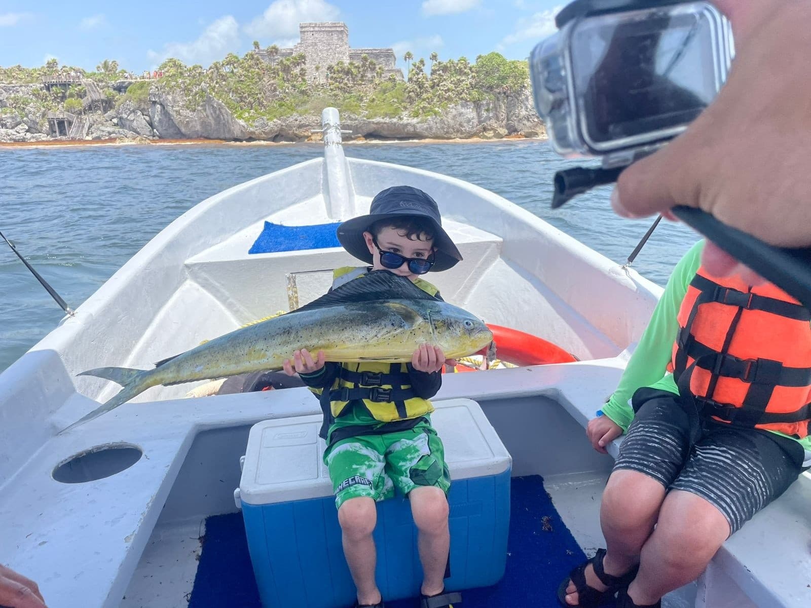 Tulum Private Fishing Charter on a 25-ft Boat — Mexidivers Coastal Angling & Snorkel photo 1