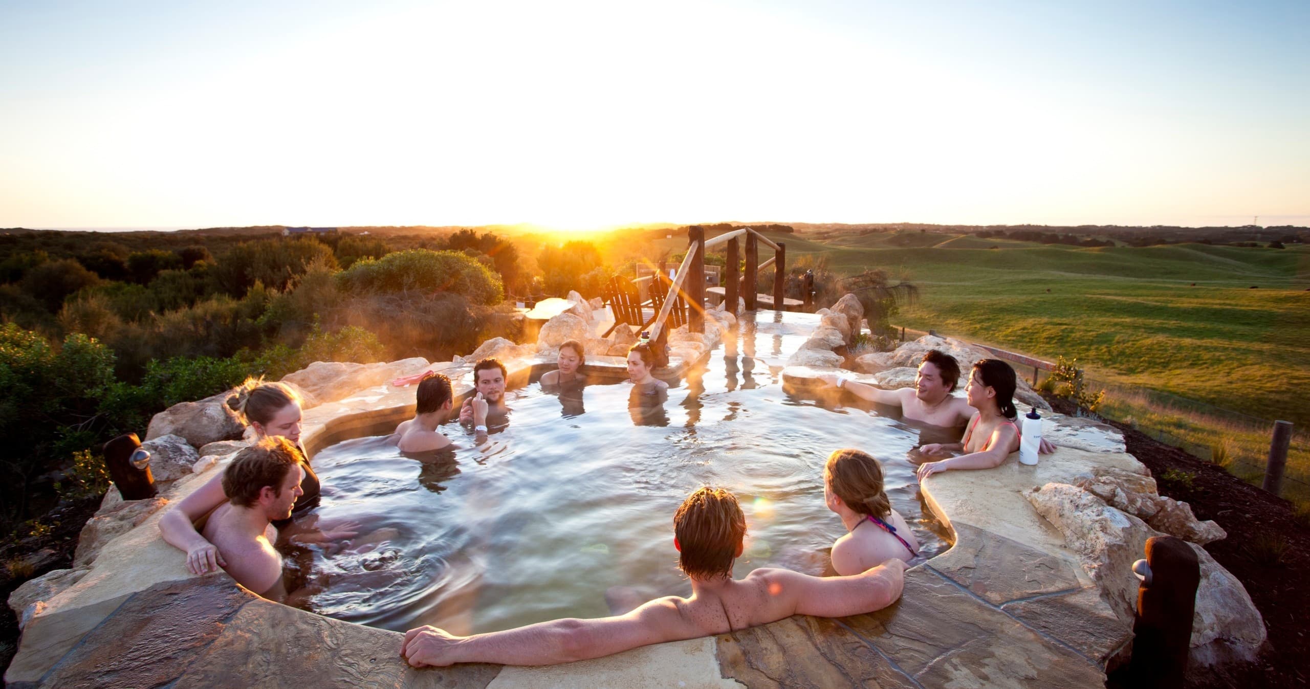 Sorrento Relax & Adventure: Waterbikes & Peninsula Hot Springs Package | Guided Tour in Sorrento | 