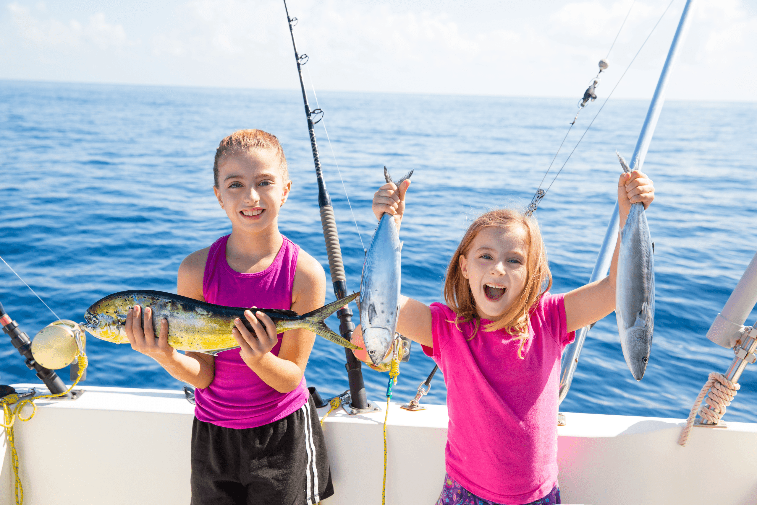 Kids Fishing Charter by Captain Sunshine Charters in Fort Lauderdale