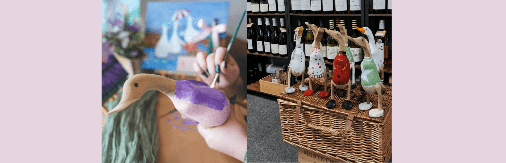Paint Your Own Wooden Duck at Miro Lounge — Bristol Evening Workshop