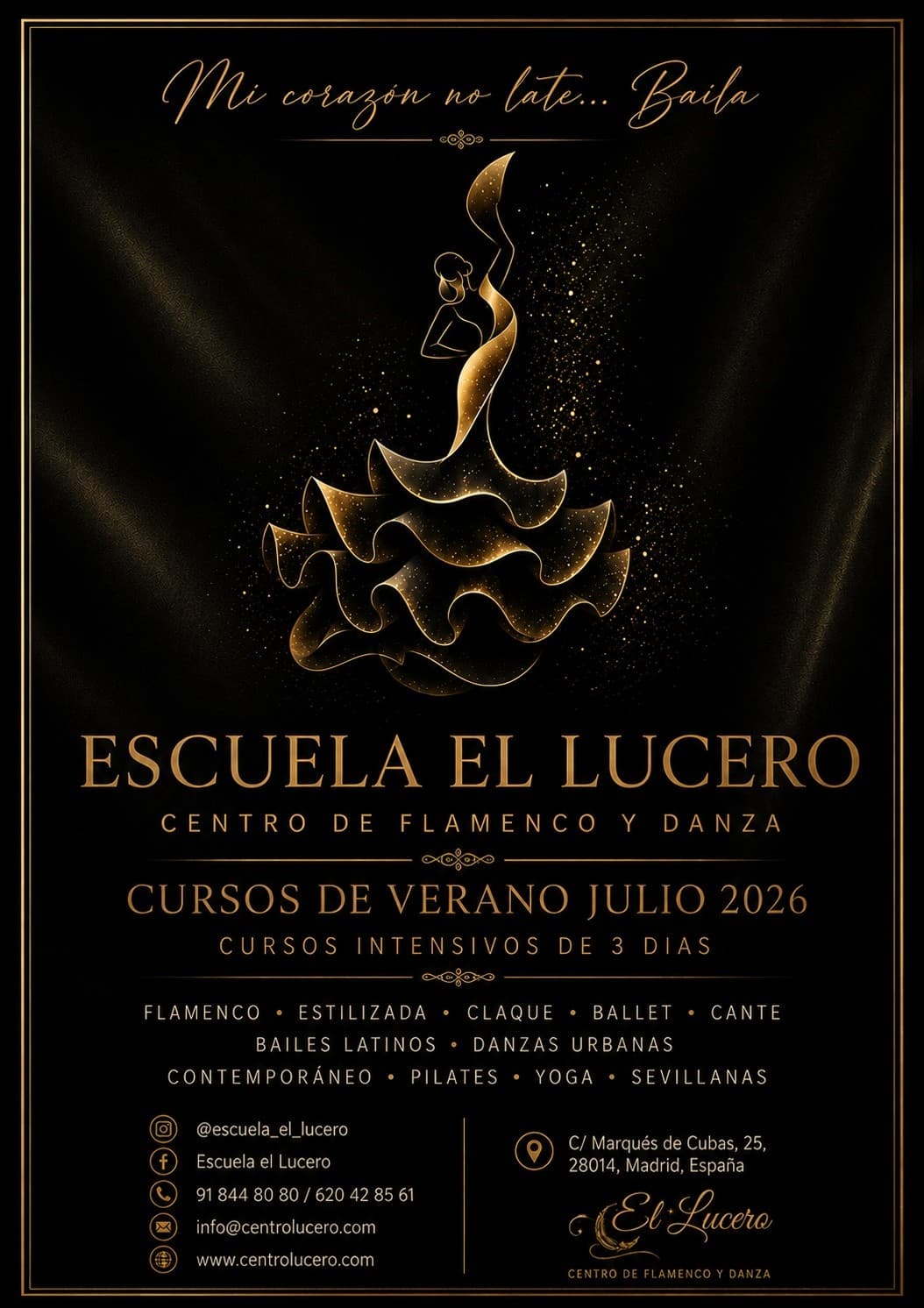 Summer Dance Intensives Madrid 2026 | CURSOS VERANO 2026 at centrolucero photo 1