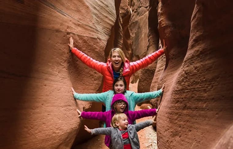UTV Adventure in Peek-a-Boo Slot Canyon, Kanab Utah
