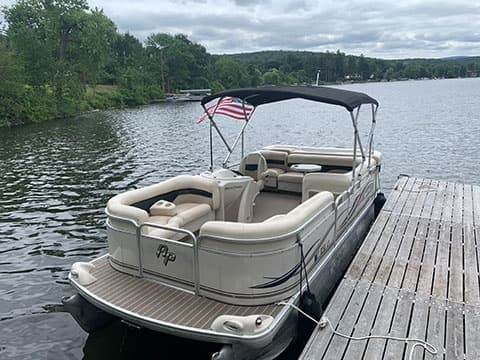Water Activities at Mickey's Marina on Copake Lake