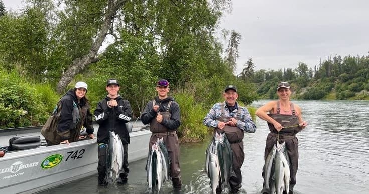 Half-Day Kenai & Kasilof Sockeye Salmon Charter from Soldotna
