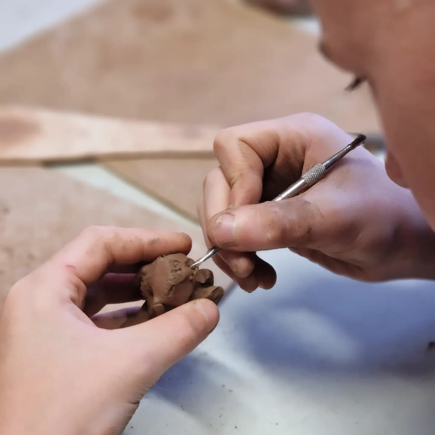 Craft Terracotta Pet Figurines with Great Pottery Throwdown Finalist Dave Short in Broadway photo 1