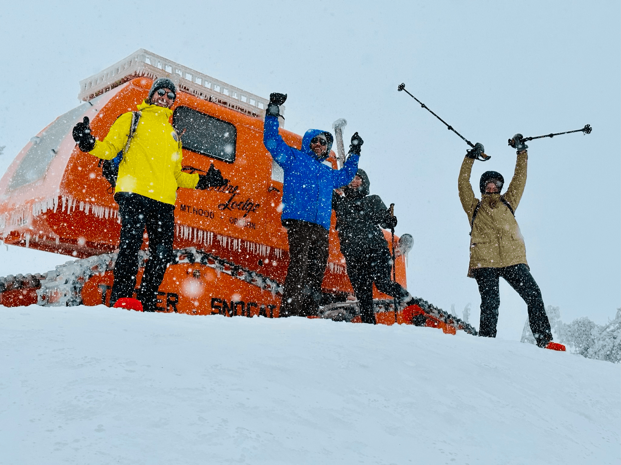 Hood River to Mt. Hood Snowshoe Adventure — Timberline Lodge Winter Trek