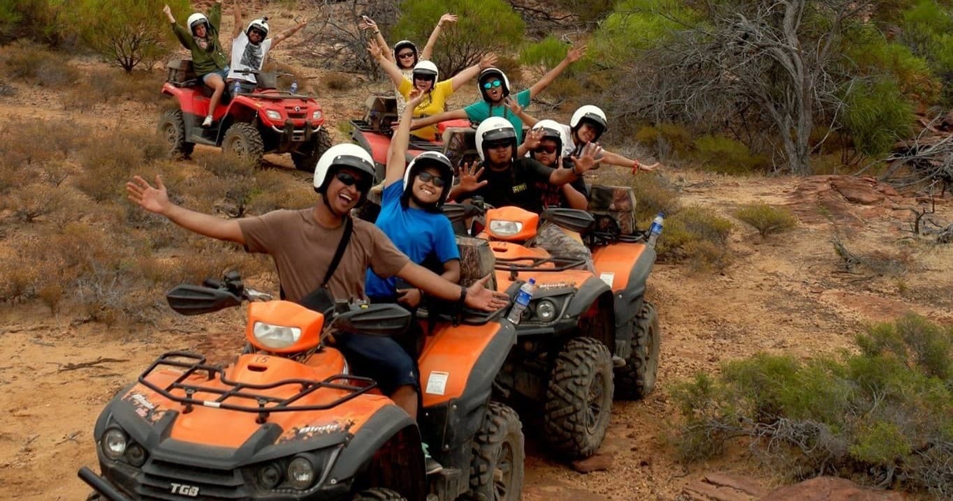 Land Adventures: Kalbarri Quadbike Safari in Australia