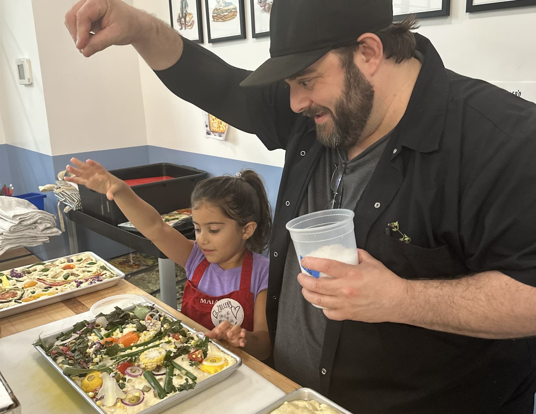 Bake Your Own Focaccia Art: Parent + Child Workshop in Brooklyn photo 2