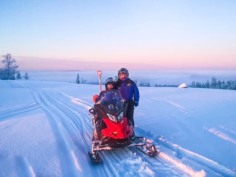 Further to the Wilderness: Advanced Snowmobile Safari from Rovaniemi