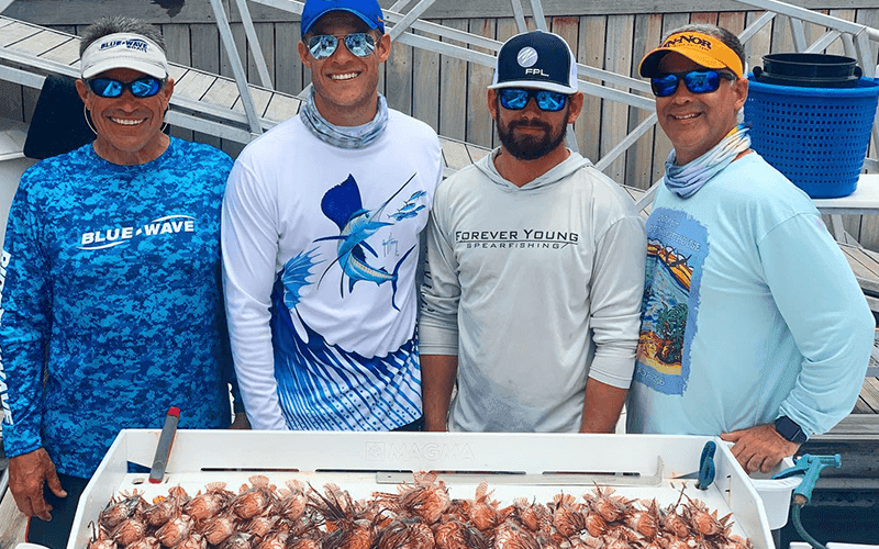 Tavernier Lionfish Hunting Charter: Spear Invasive Lionfish on the Florida Reef Tract