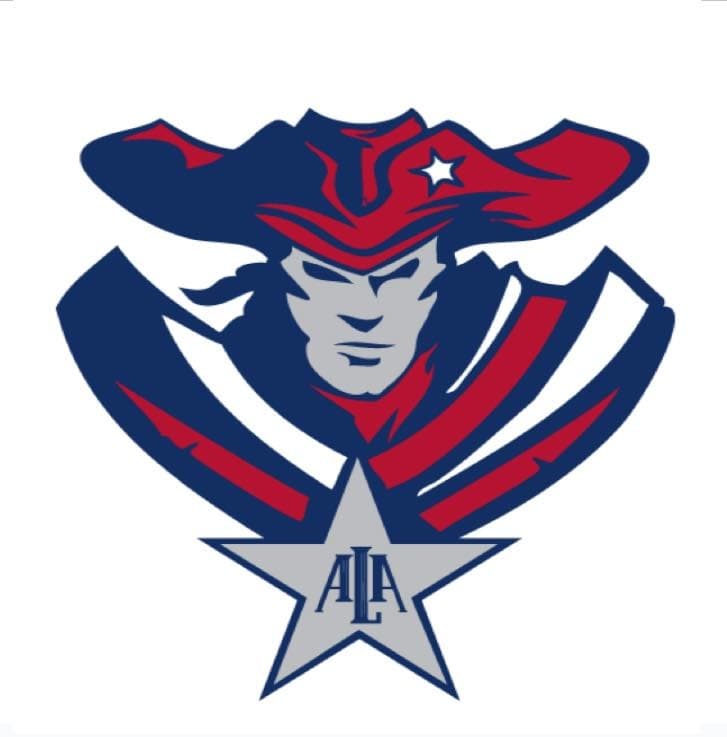 Patriot mascot logo representing American historic tour experience
